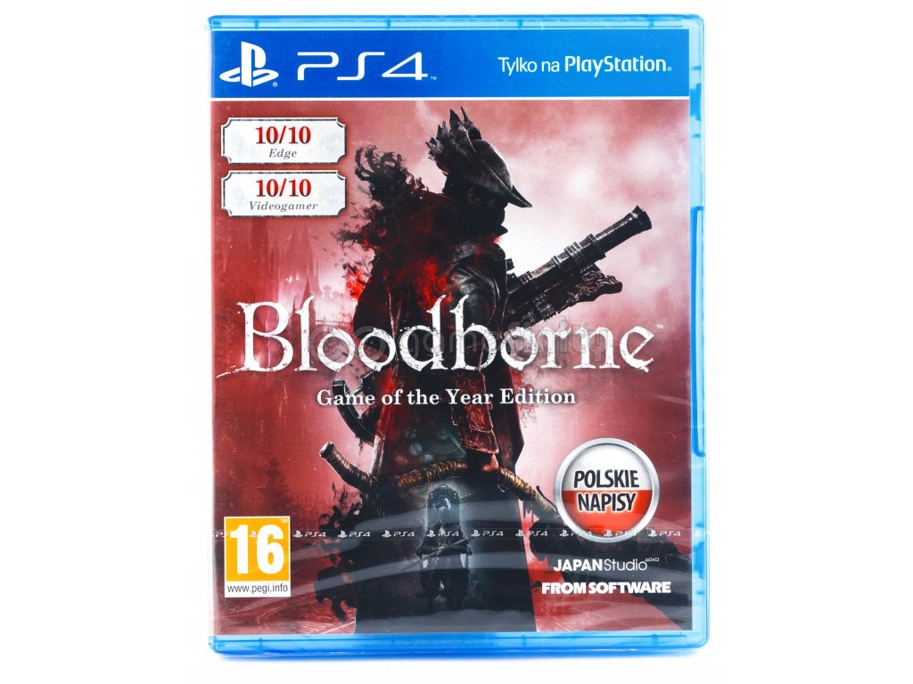 BLOODBORNE GAME OF THE YEAR (GOTY) PS4 PL