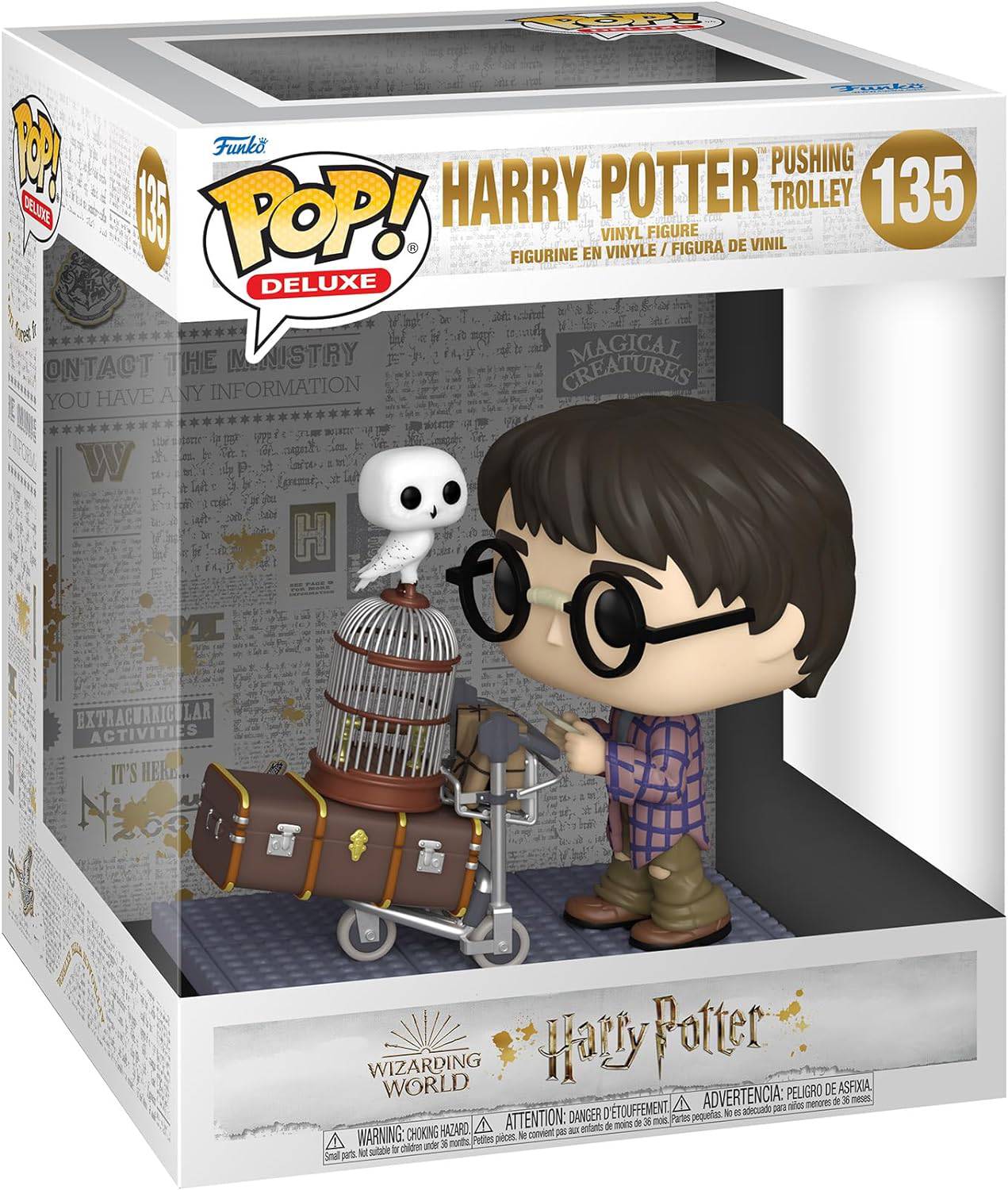 Funko Pop Harry Potter 135 - Harry Potter Pushing Trolley Funko Pop Harry Potter 135 - Harry Potter Pushing Trolley