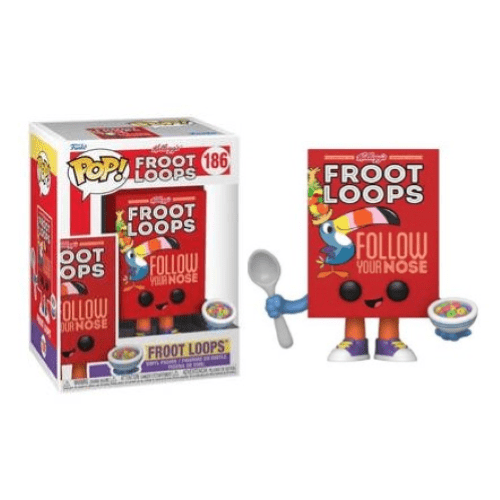 Funko Pop Kellog'S Froot Loops 186 - Froot Loops Funko Pop Kellog'S Froot Loops 186 - Froot Loops
