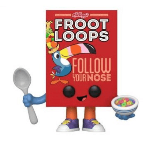 Funko Pop Kellog'S Froot Loops 186 - Froot Loops Funko Pop Kellog'S Froot Loops 186 - Froot Loops