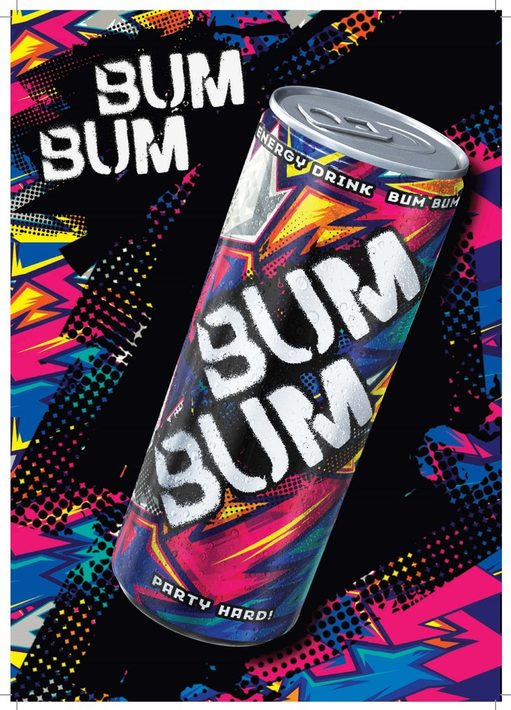 Bum Bum Energy Drink Bevanda Energetica 250Ml