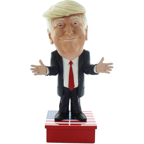 Mimiconz Statua Dipinta A Mano - Presidente Americano Donald Trump