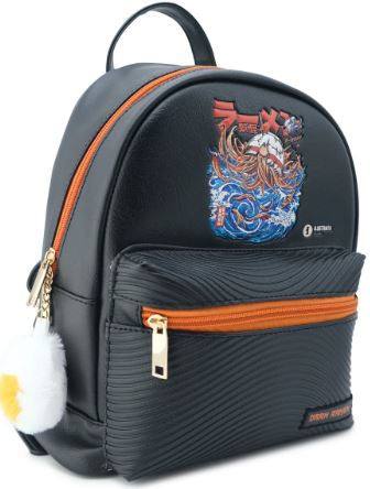 Zaino Ilustrata (Great Ramen) Dark Ramen Black Fashion - Gp86808
