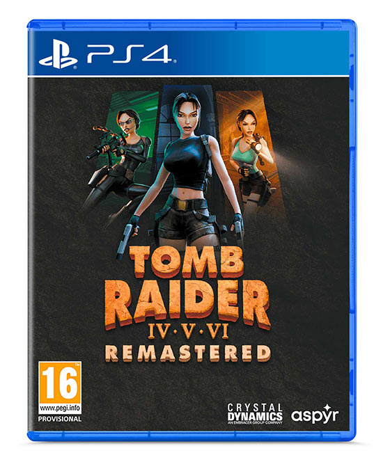 Tomb Raider IV-V-VI Remastered Starring Lara Croft PS4 UK