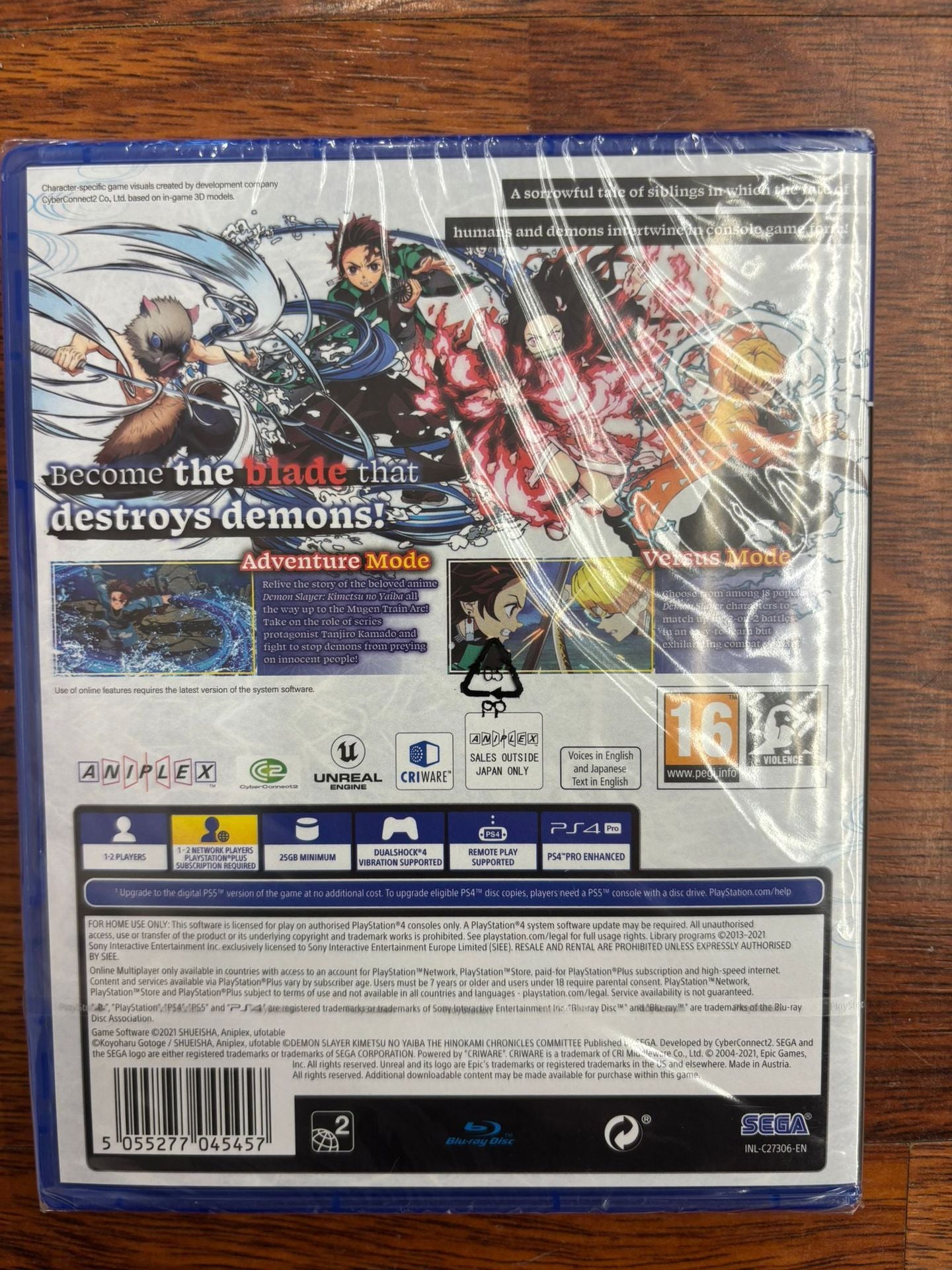Demon Slayer Kimetsu No Yaiba The Hinokami Chronicles PS4/PS5 UK
