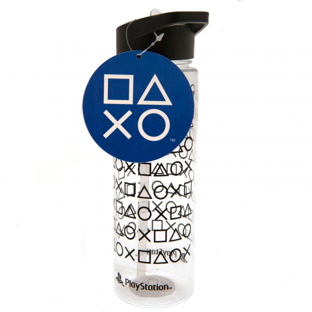 Borraccia In Plastica Playstation Shapes (Trasparente) - Pdb25994