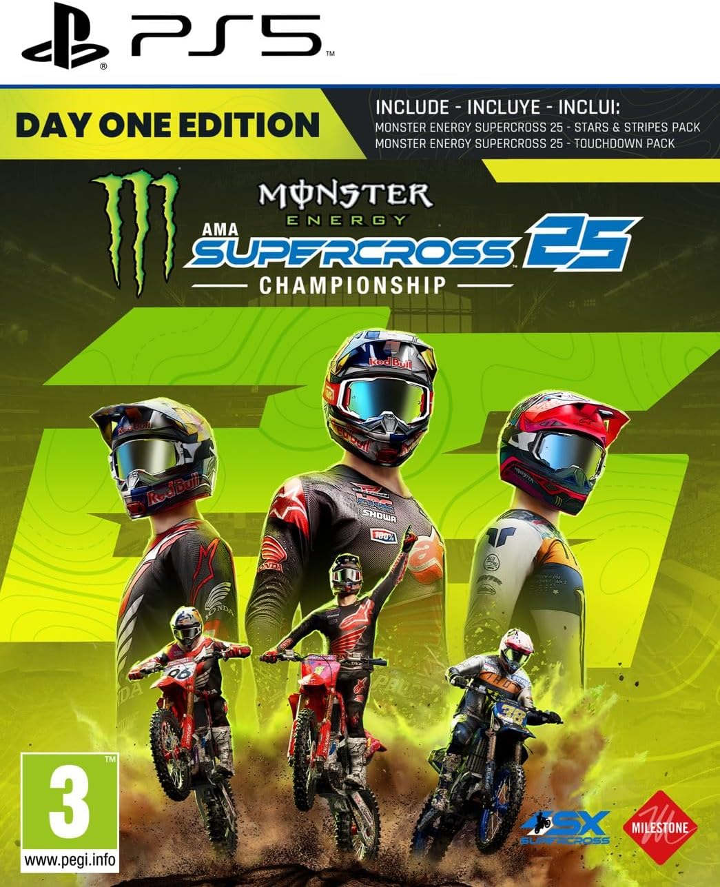 Monster Energy Supercross 25 Championship Day One Edition PS5 UK