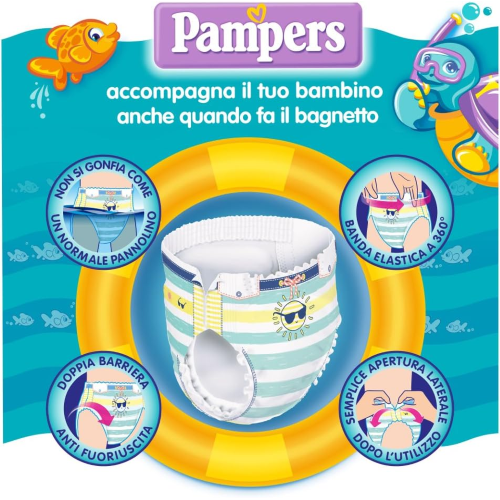 Pampers Il Costumino 4 Taglia 8-15 Kg 11Pz