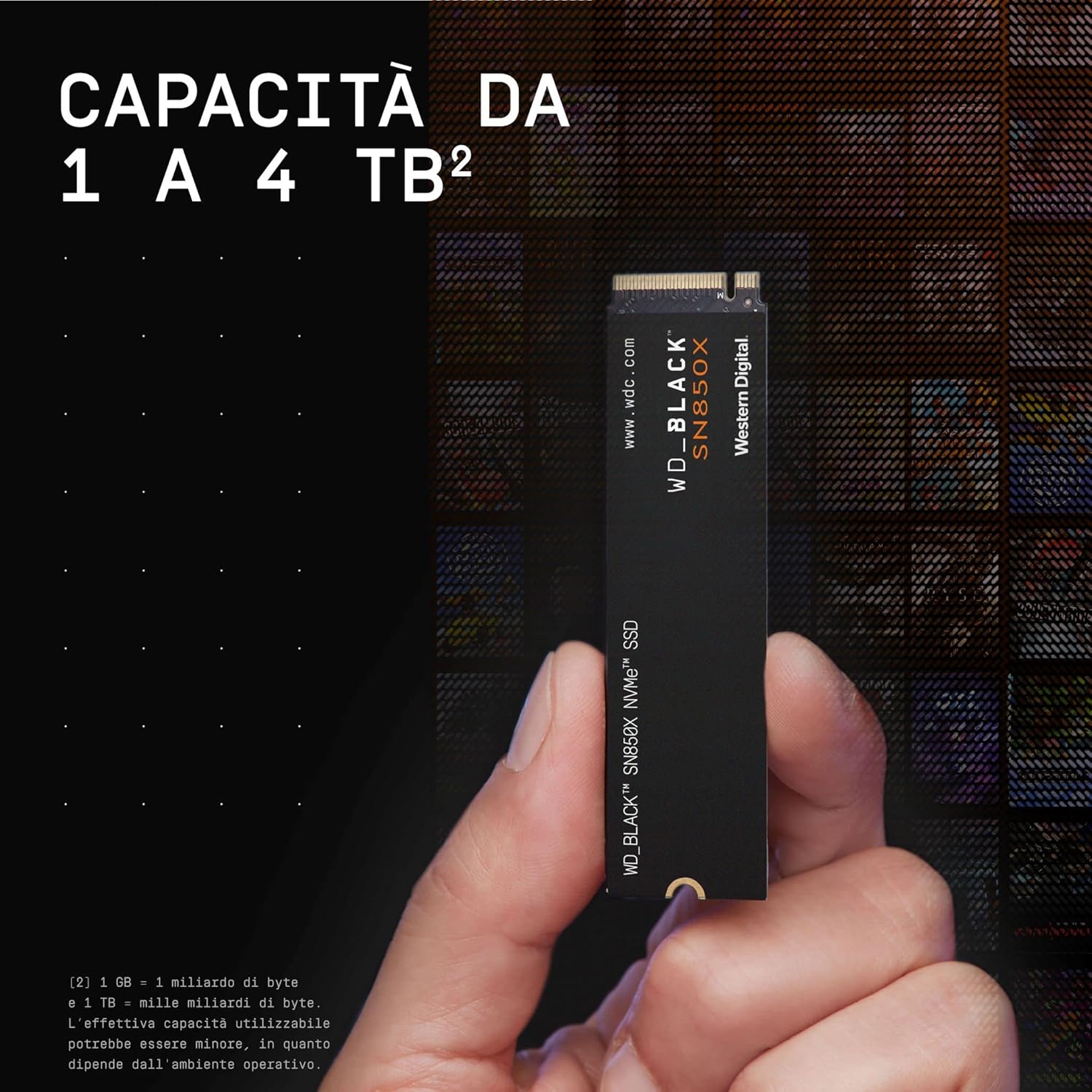 Western Digital SSD SN850X M.2 2280 2TB WDS200T2X0E