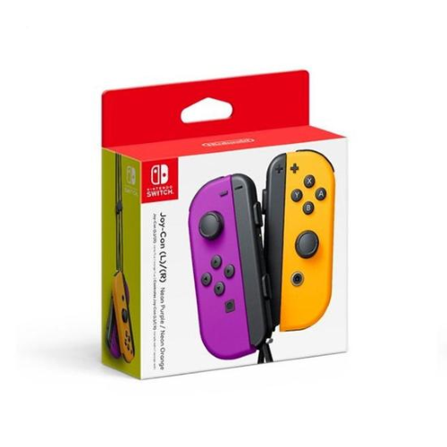 JOY-CON PAIR PURPLE/NEON ORANGE SWITCH PAIR