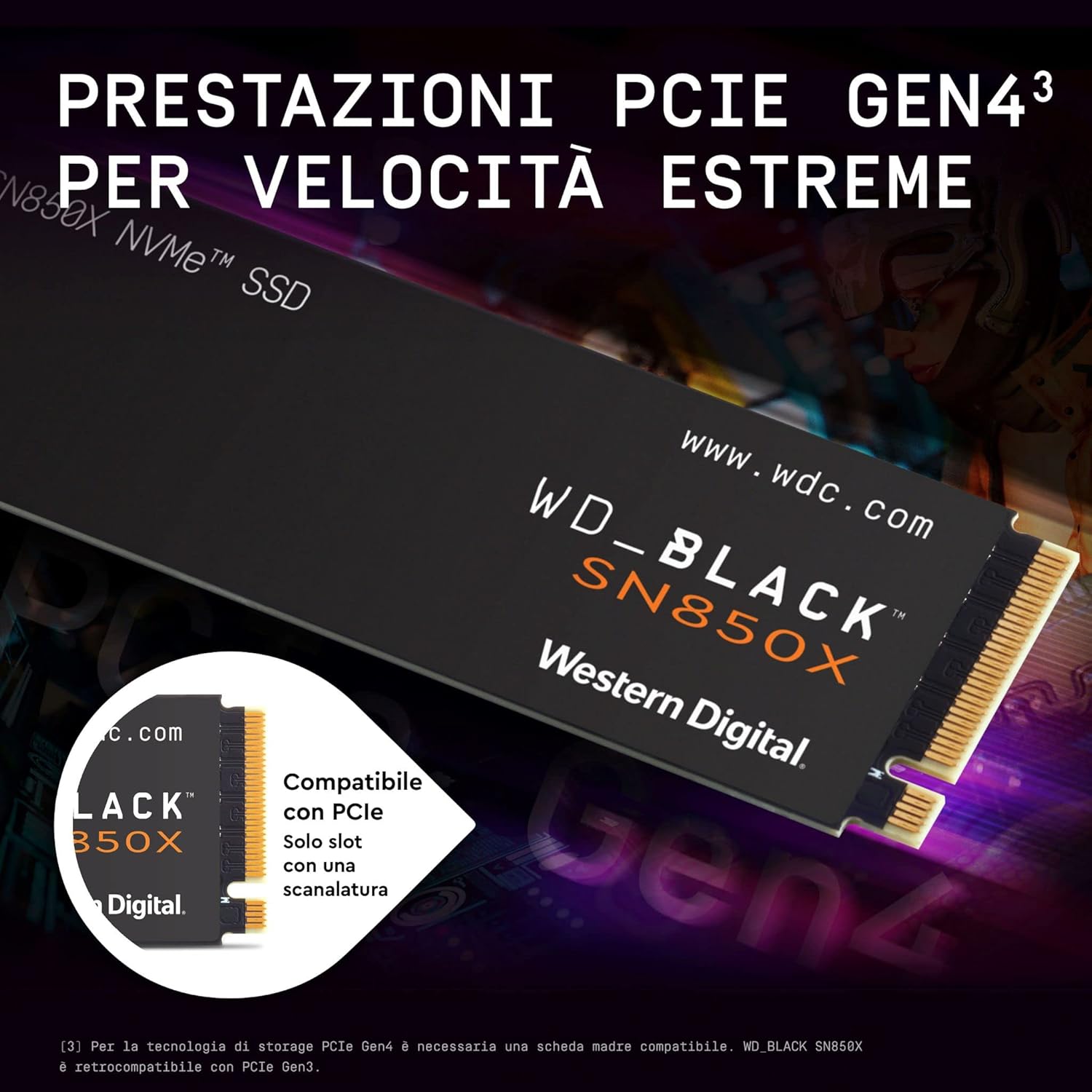 Western Digital SSD SN850X M.2 2280 2TB WDS200T2X0E