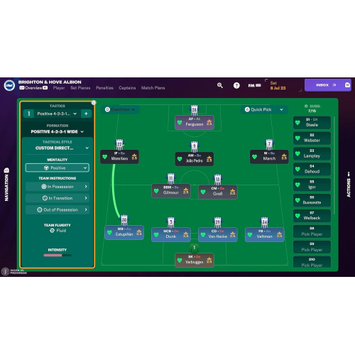Footbal Manager 2024 Console Edition PS5 UK