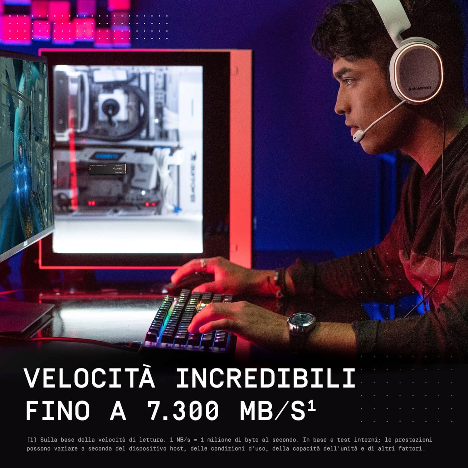 Western Digital SSD SN850X M.2 2280 2TB WDS200T2X0E