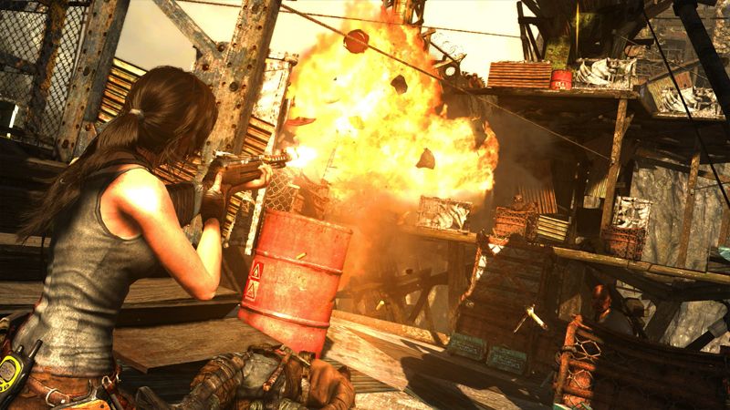 Tomb Raider Definitive Edition PS4 UK Usato