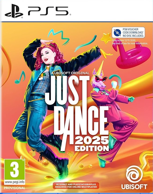 JUST DANCE 2025 PS5 EU PRE-SALE (DIGITAL CODE IN BOX)