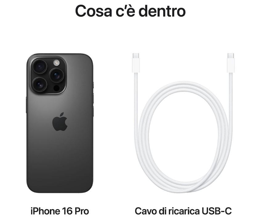 Apple Iphone 16 Pro 128GB Black Titanium EU