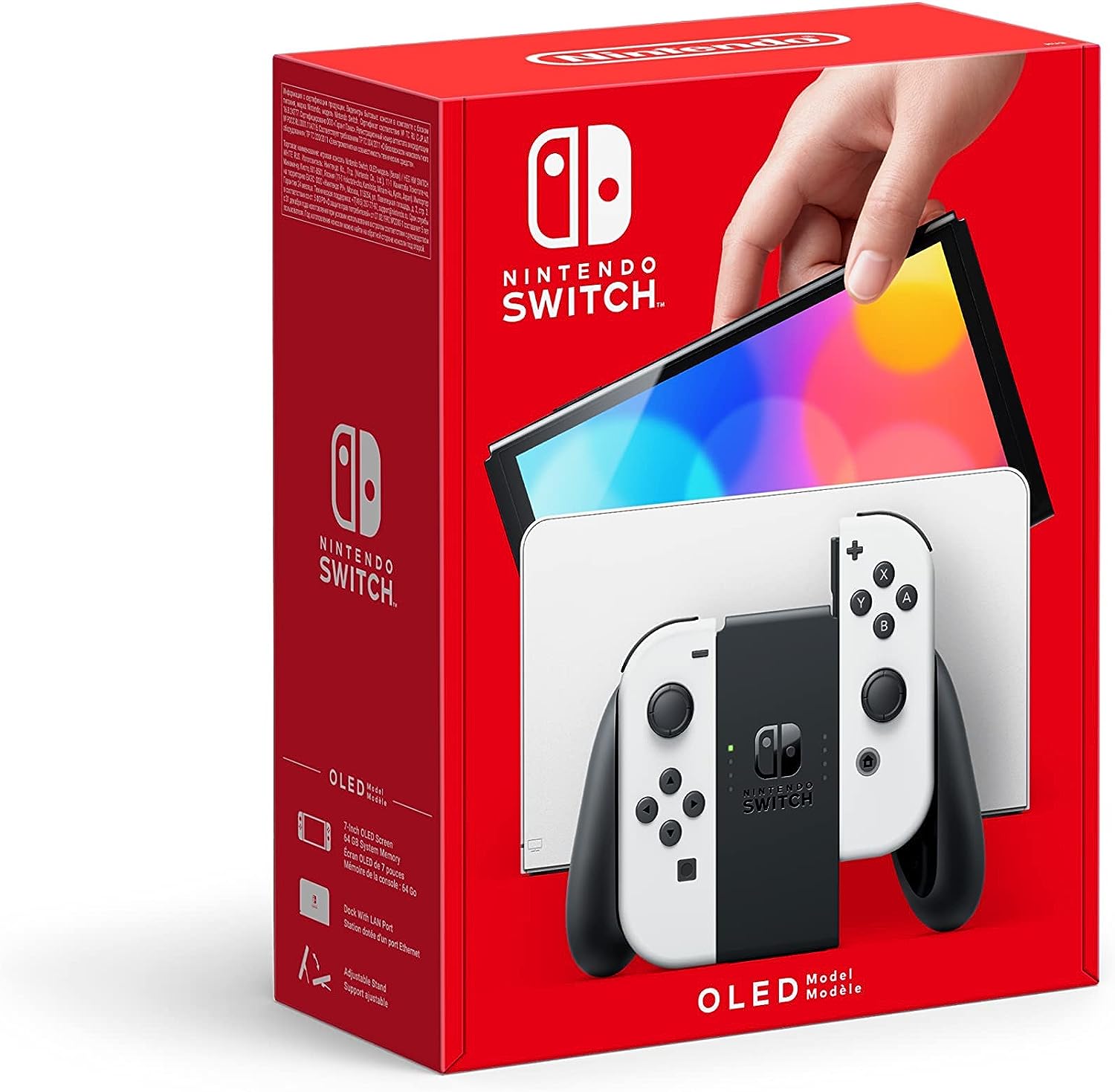NINTENDO SWITCH CONSOLE OLED WHITE EU