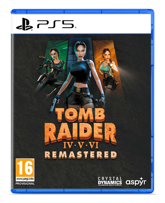 Tomb Raider IV-V-VI Remastered Starring Lara Croft PS5 EU Prevendita
