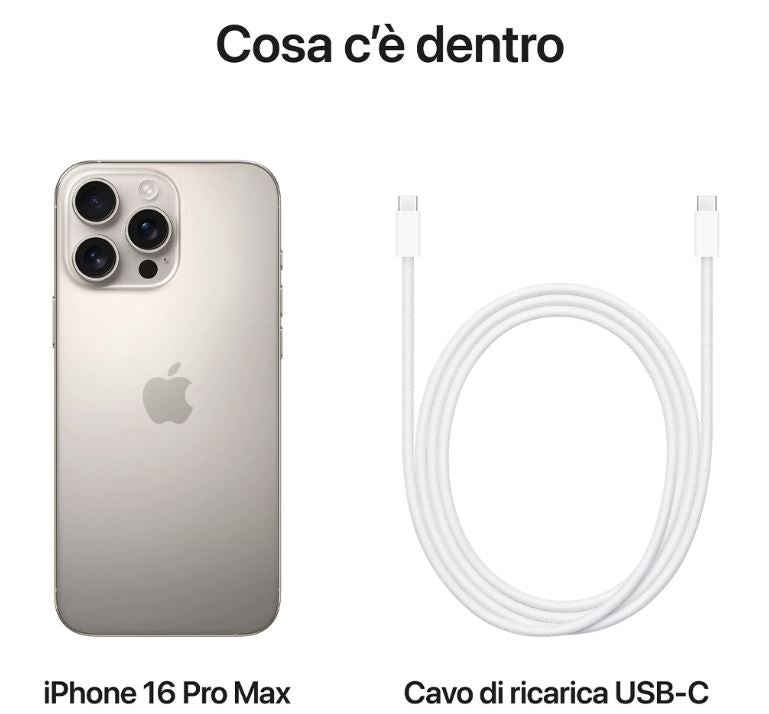 Apple Iphone 16 Pro Max 512GB Natural Titanium EU