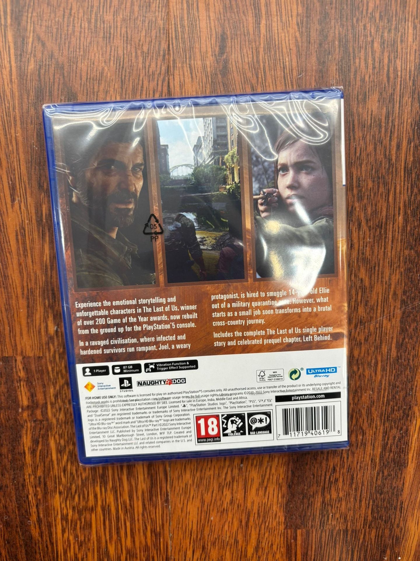 The Last Of Us Parte I (1) PS5 UK Usato2
