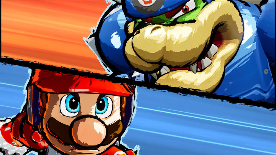 Mario Strikers Battle League Football Switch UK