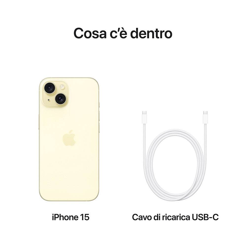 Apple Iphone 15 128Gb Giallo Yellow EU