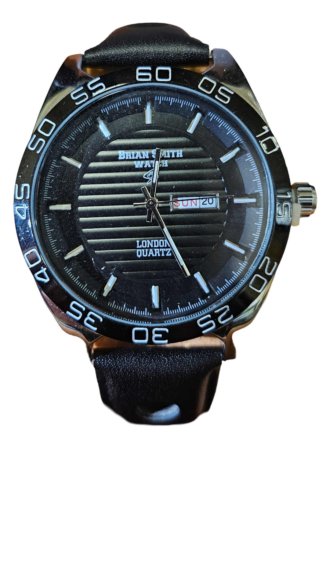 Brian Smith - Orologio Al Quarzo London Argento/Nero - 1718