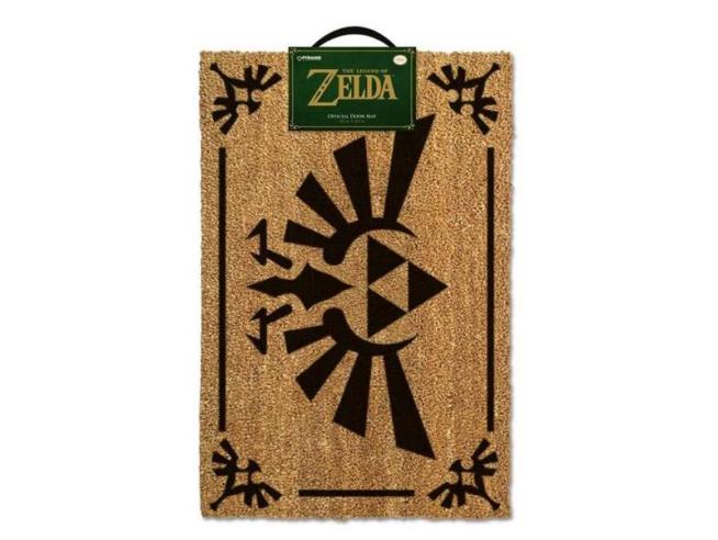 Zerbino The Legend Of Zelda Triforce Black Cm 60X40 - Gp85122
