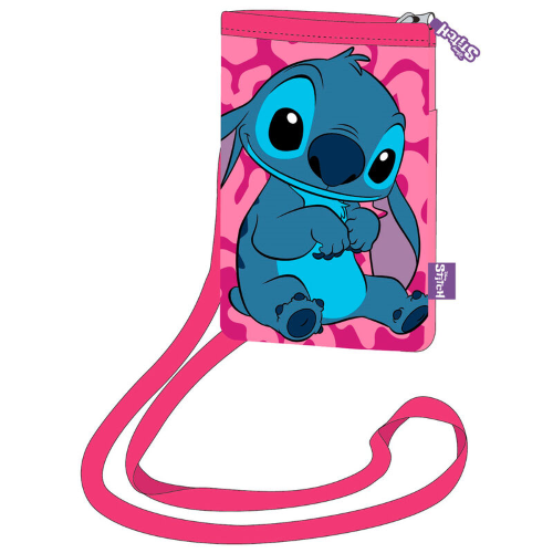 DISNEY STITCH GIRLS' MOBILE PHONE SHOULDER BAG