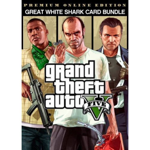 Digital Grand Theft Auto V (Gta V) + Great White Shark Card Pc Global