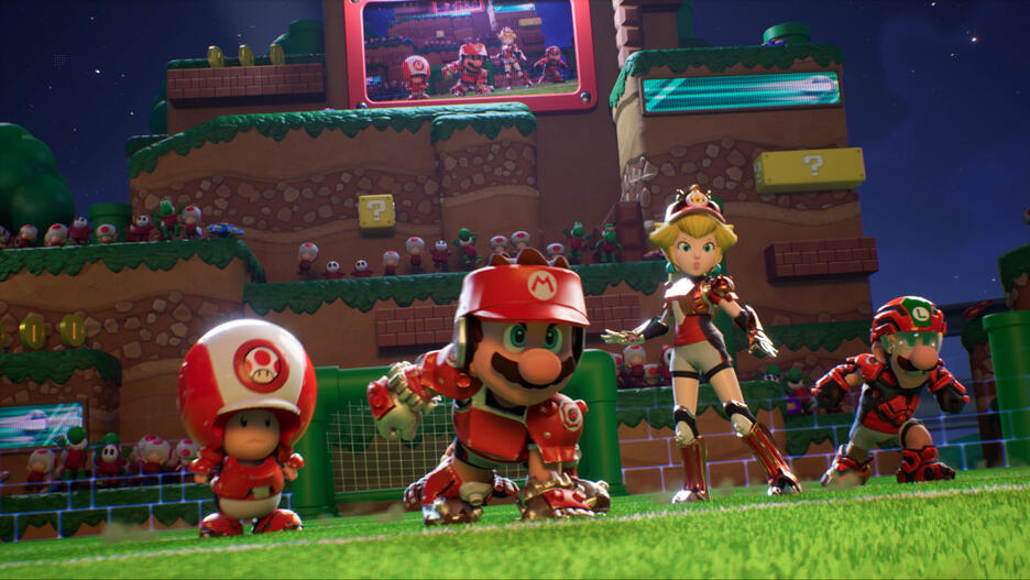 Mario Strikers Battle League Football Switch UK