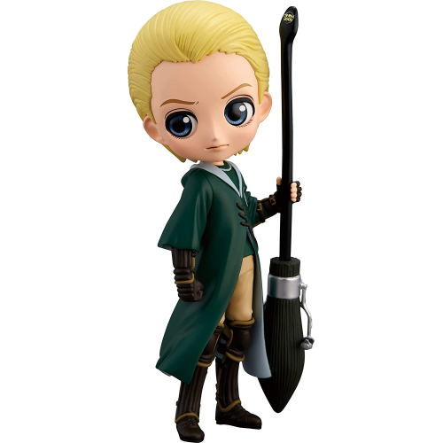 Statua Harry Potter Q Posket Mini Figure - Draco Malfoy Quidditch Style Ver. A
