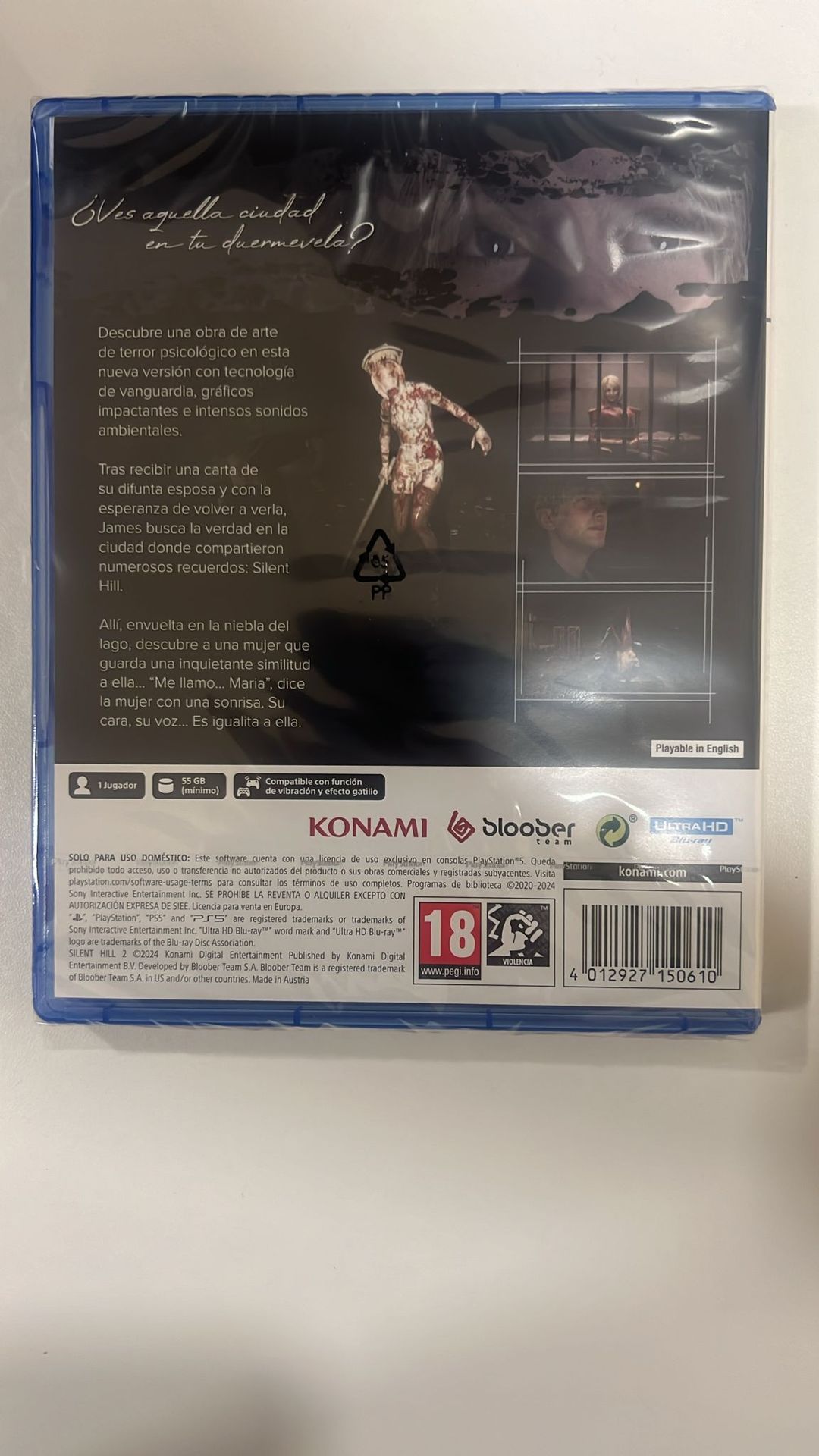 Silent Hill 2 PS5 ES
