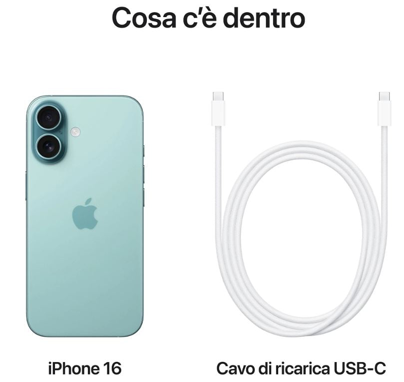 Apple Iphone 16 128Gb Verde Teal EU