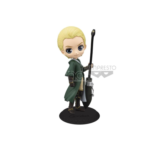Statua Harry Potter Q Posket Mini Figure - Draco Malfoy Quidditch Style Ver. A