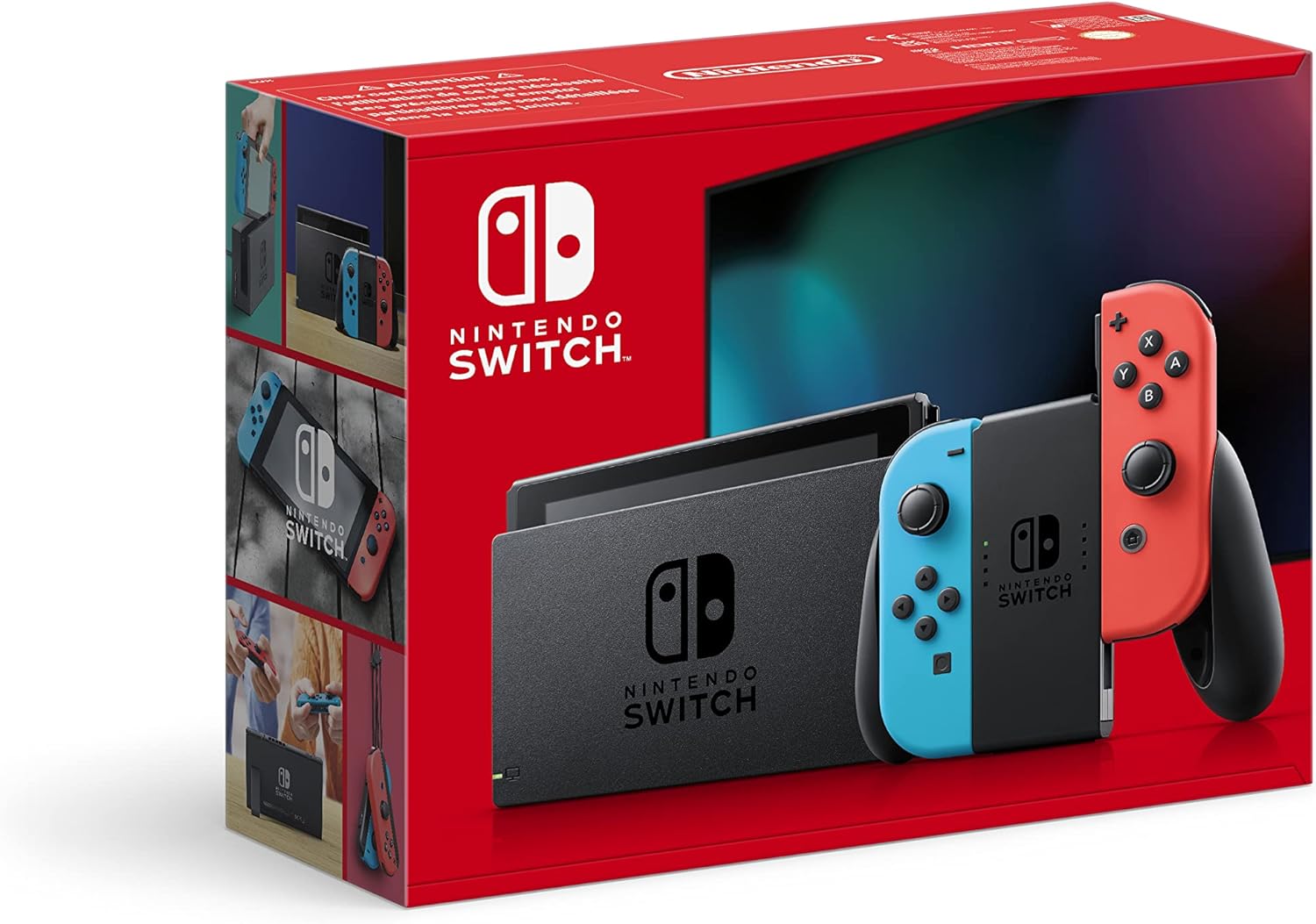 NINTENDO SWITCH 1.1 JOY-CON CONSOLE RED/BLUE EU