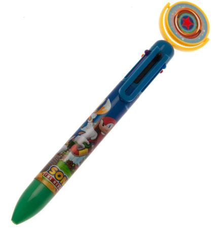 Penna Multicolore Sonic The Hedgehog - Sr74296