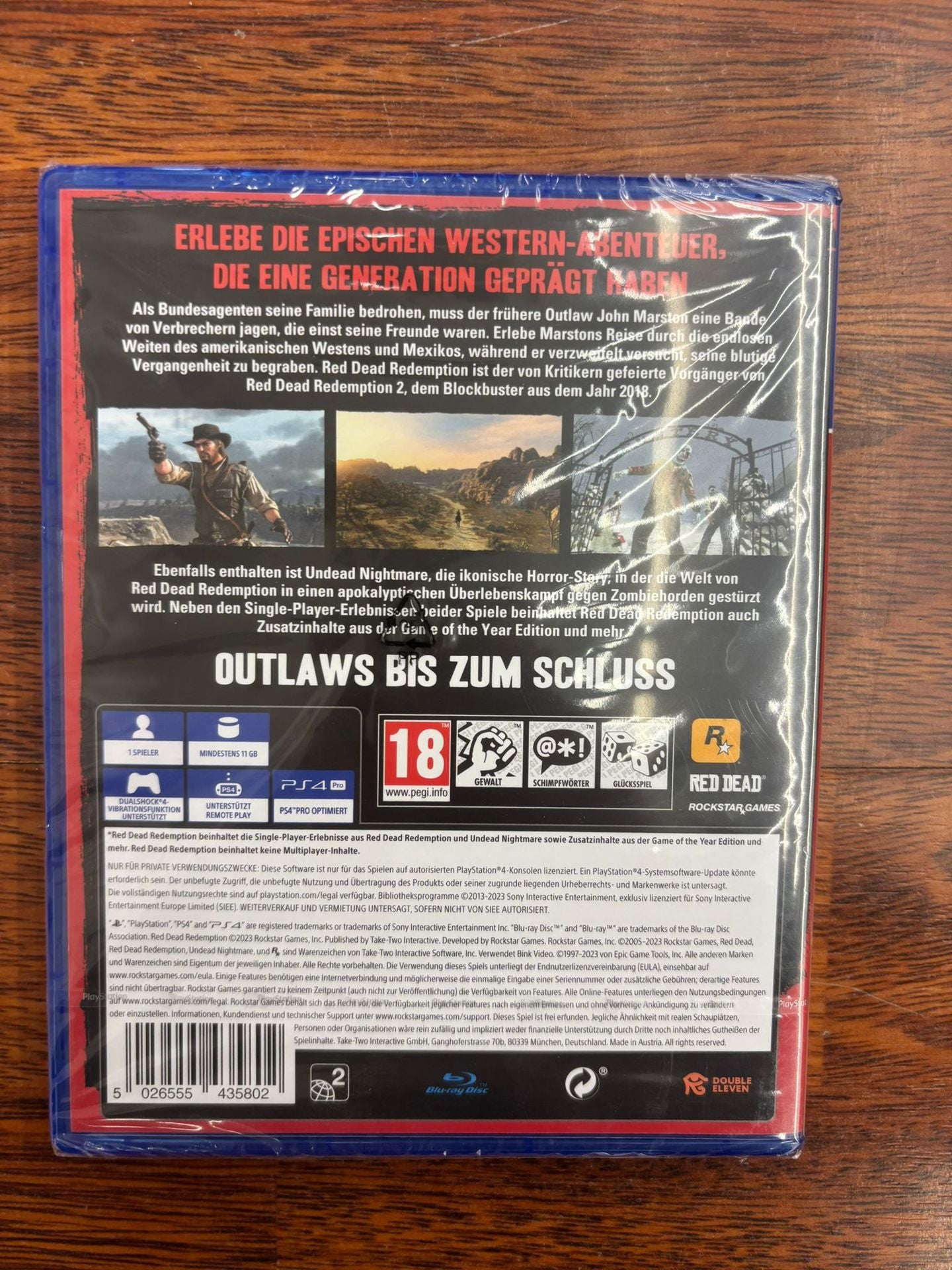 Red Dead Redemption PS4 DE