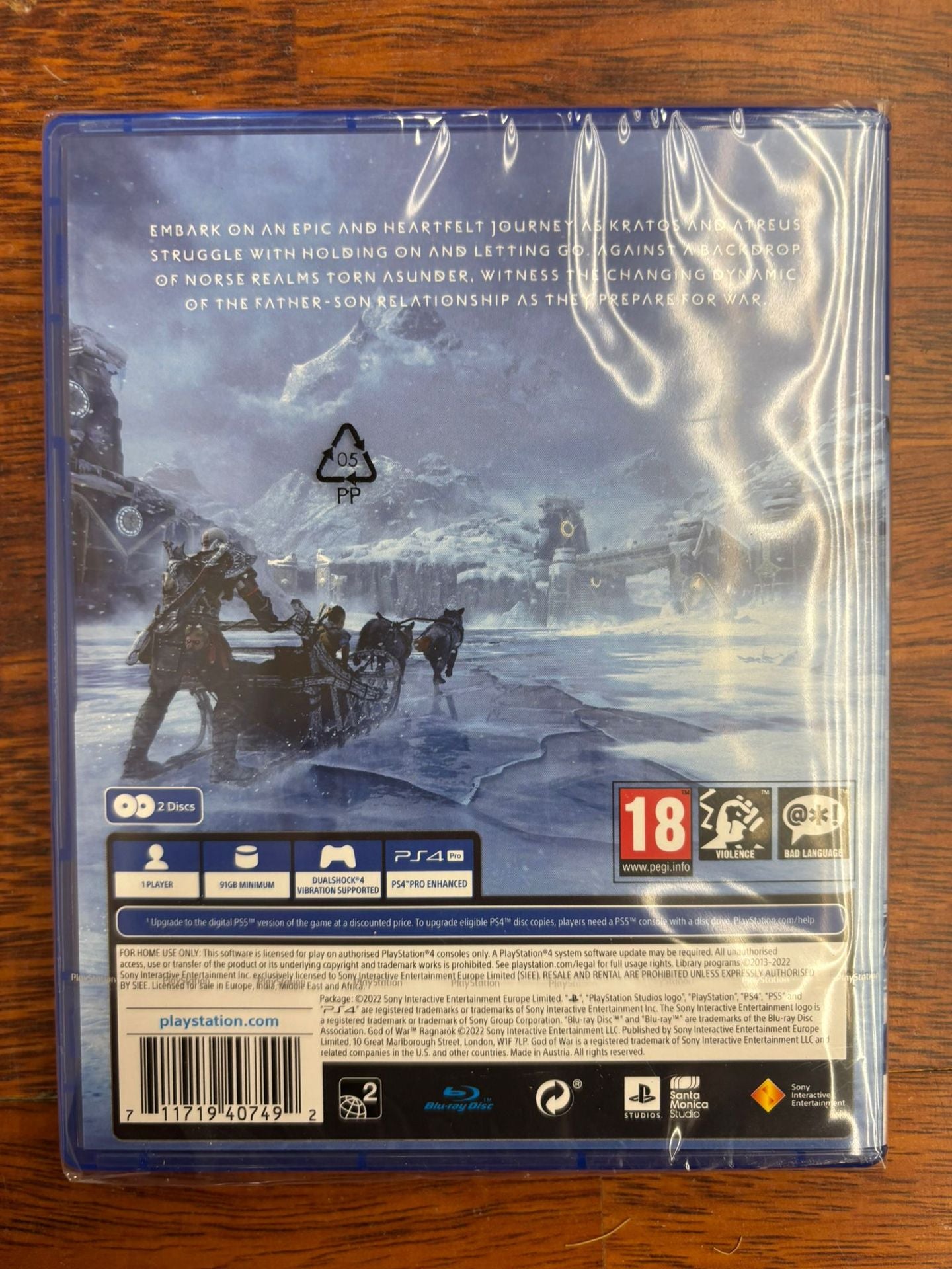 God Of War Ragnarok PS4/PS5 UK
