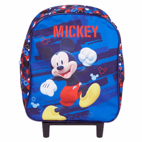 Disney Zaino Trolley Con Ruote Mickey Topolino