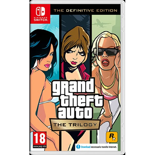 Grand Theft Auto (Gta) The Trilogy The Definitive Edition Switch UK Usato