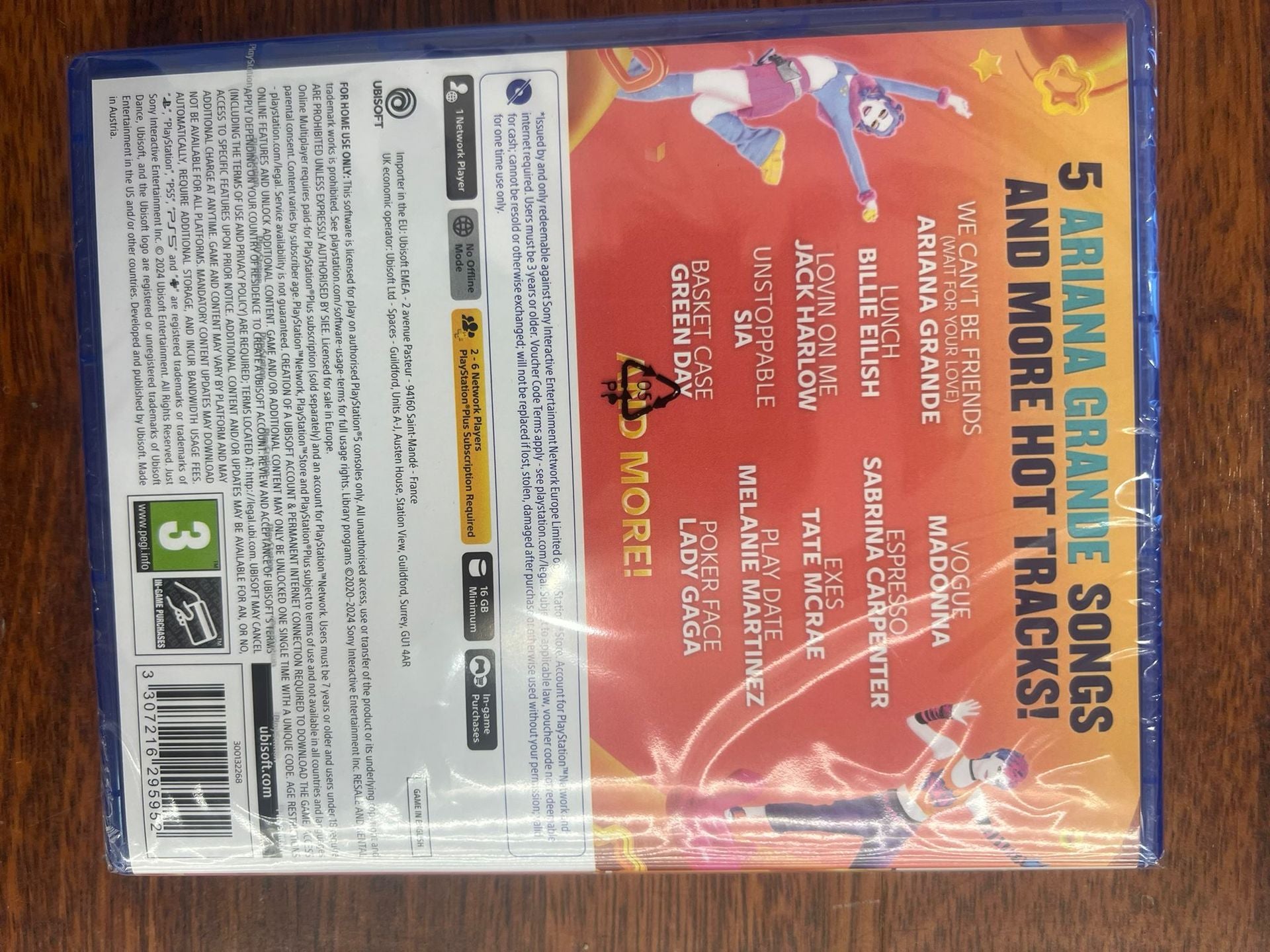 JUST DANCE 2025 PS5 EU PRE-SALE (DIGITAL CODE IN BOX)