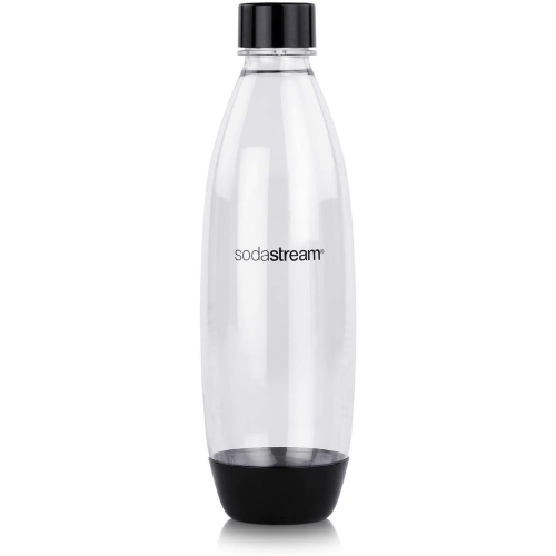 SODASTREAM BLACK AND WHITE PET BOTTLE 1L 2PIECES