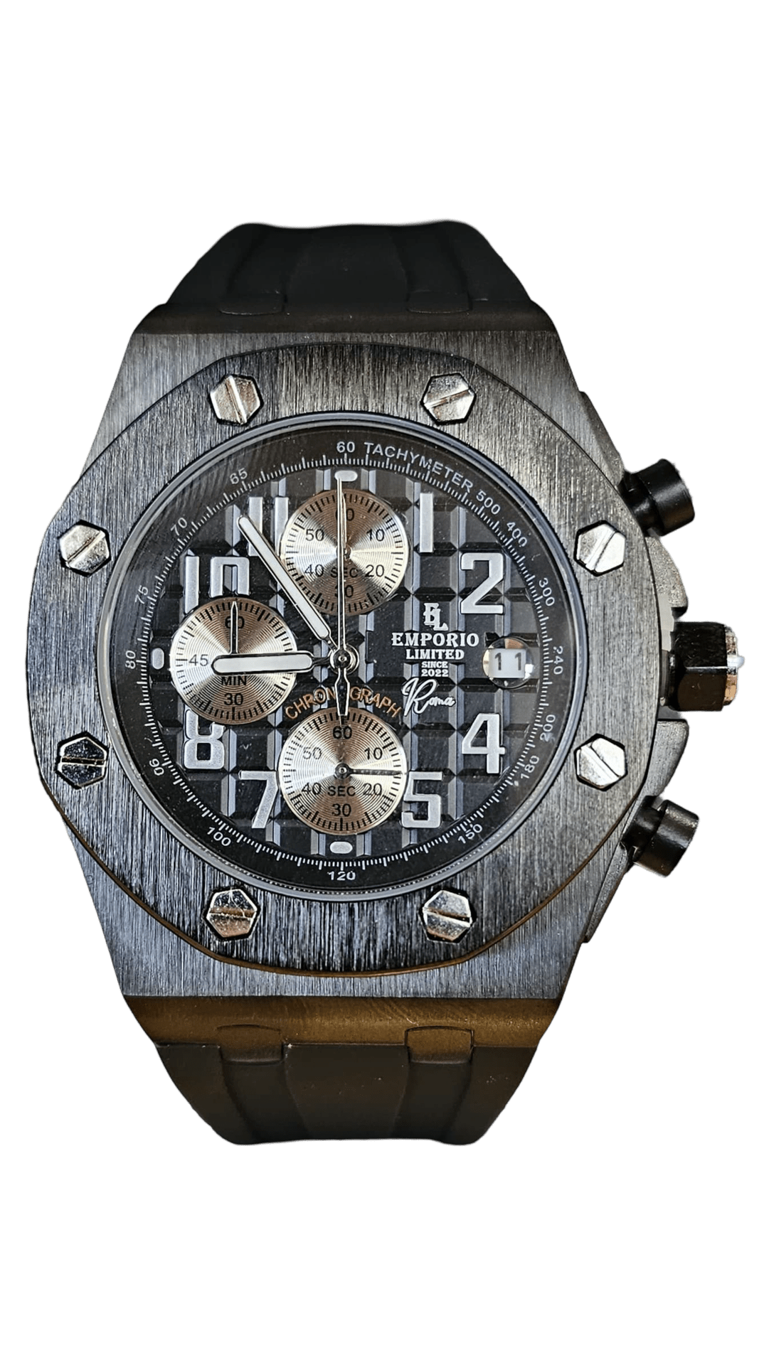 Emporio Limited - Orologio Cronometro Roma Nero - 3501