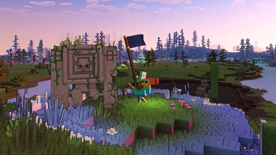 Minecraft Legends Deluxe Edition PS5 UK Usato