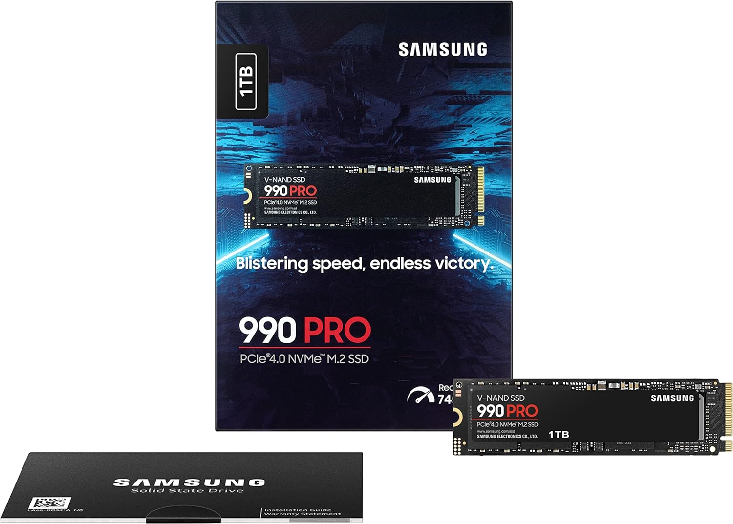 Samsung Ssd 990 Pro 1Tb Nvme M.2 Pcie 4.0 Mz-V9P1T0Bw Usato