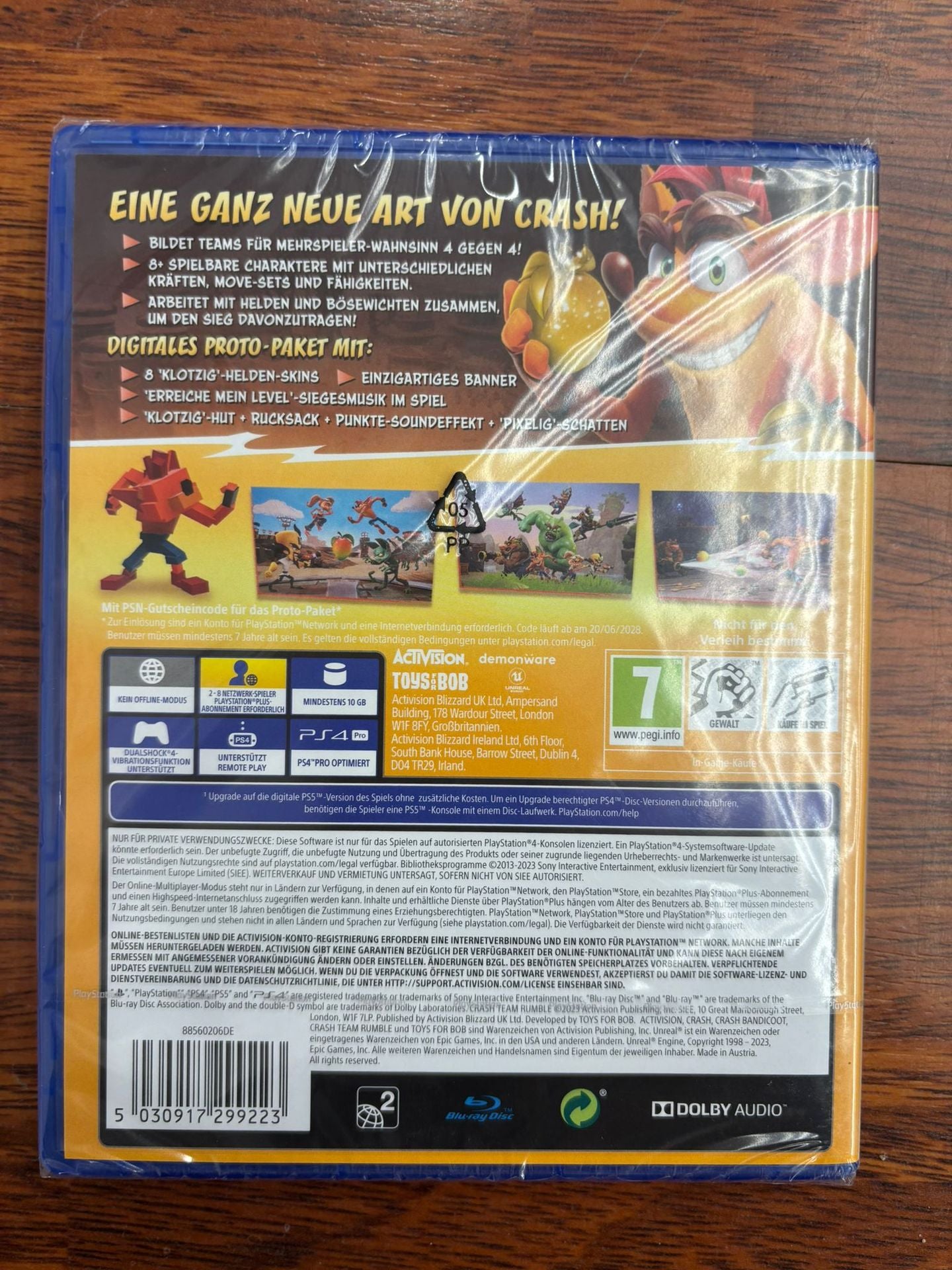 CRASH TEAM RUMBLE DELUXE CROSS GEN EDITION PS4/PS5