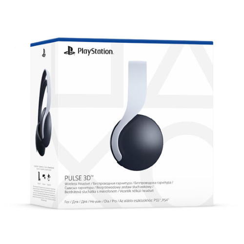 SONY WIRELESS PULSE 3D HEADPHONES PS4/PS5 WHITE
