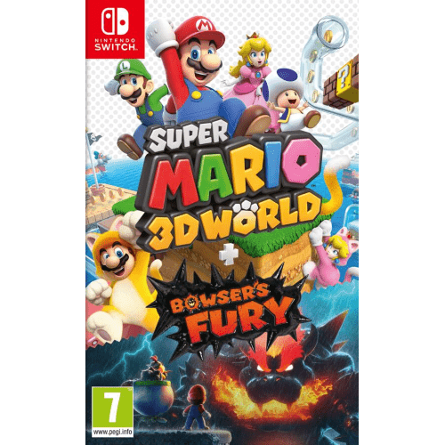 SUPER MARIO 3D WORLD + BOWSER'S FURY SWITCH UK USED
