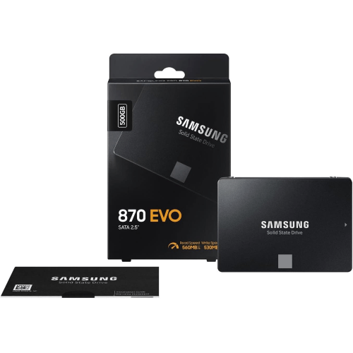 Samsung Ssd 870 Evo Pcle 3.0 Sata 2.5 500Gb Mz-77E500 Usato